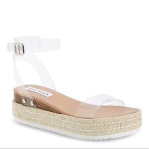 Steve Madden | Chaser clear PVC platform sandals